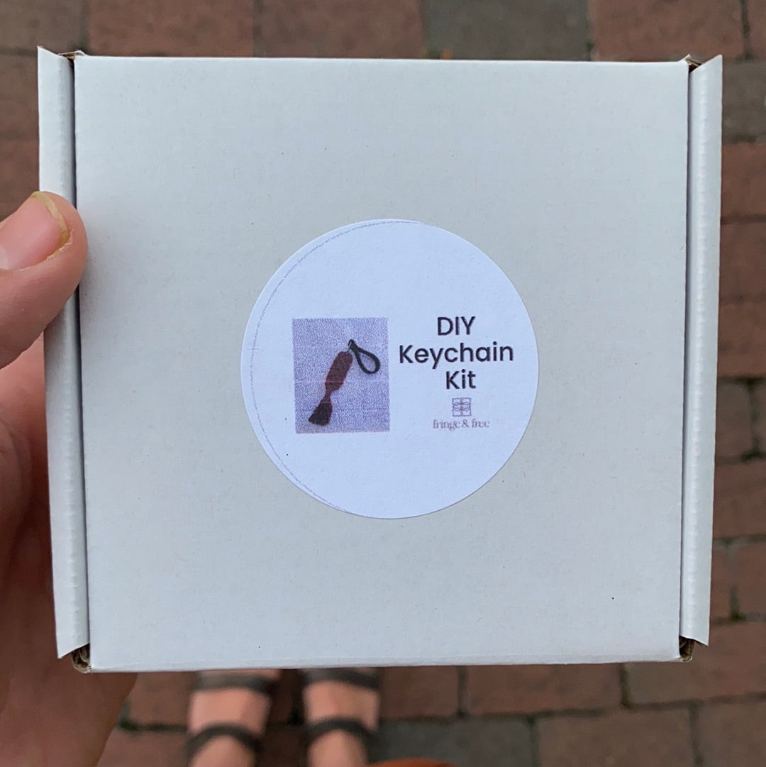 Diy Keychain Kit, Diy Macrame Keychain