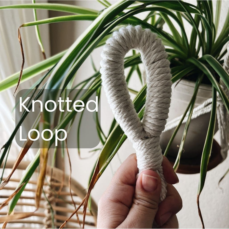 loop plant hanger Macrame Plant Hanger | Decorative Plant Hanger