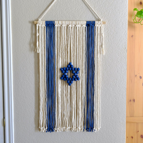 Israeli Flag Wall Decor