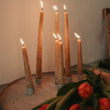Beeswax Taper Candles
