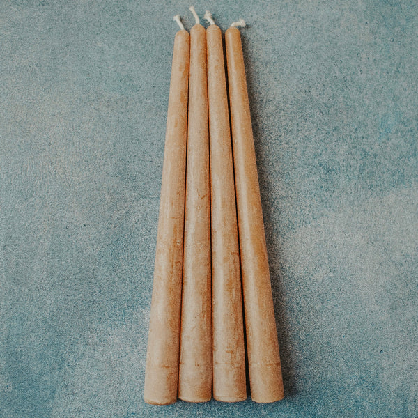 Beeswax Taper Candles
