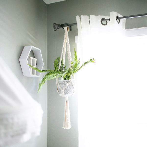 macrame plant hanger bathroom Macrame Plant Hanger | Decorative Plant Hanger