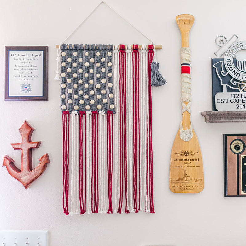 Lovely Wall Hanging Flag-Fringe-and-free.com