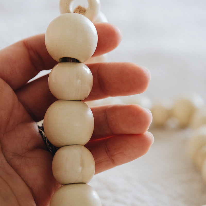 Wood Beads with Large Hole – Fringe & Free